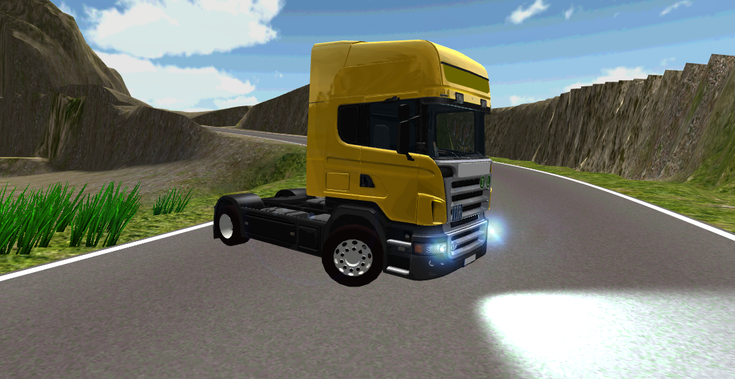 Android application Truck Racing HD screenshort