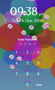 Free Bubble Lock Screen APK for PC