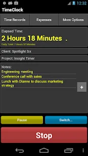  TimeClock Pro - Time Tracker- screenshot thumbnail  