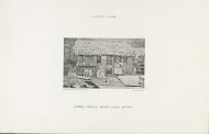 Twee Surinaamse vrouwen voor een plantagewoning op de Koloniale Tentoonstelling, Amsterdam 1883