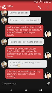 Lastest EvolveSMS Theme - Minimal APK for PC
