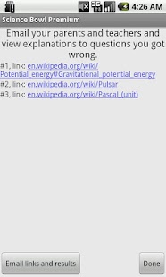 Lastest Science Bowl Quiz Premium APK