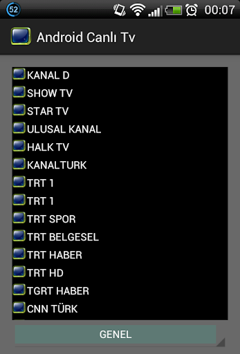 Android Canlı Tv