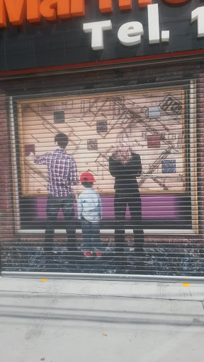Mural Modern Family