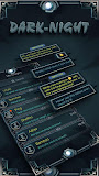 (FREE) GO SMS DARKNIGHT THEME
