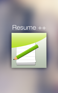 Resume ++ A Resume Developer