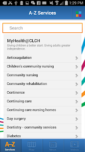 MyHealth@CLCH Screenshots 2