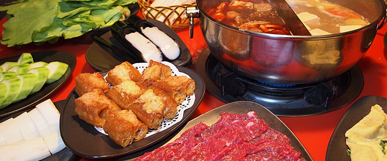 樂道麻辣鍋 提供台南溫體牛肉與特製蝦仁油條的火鍋店