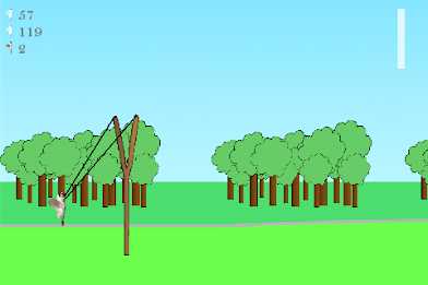 Flying chicken poster 1