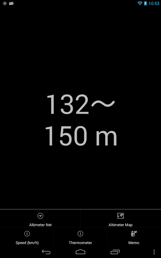 GPS Altitude Meter (m) Android Apps on Google Play