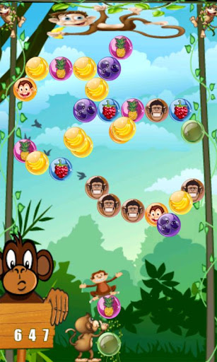 【免費街機App】Monkey Bubble Shooter-APP點子