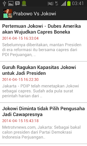 【免費新聞App】Prabowo Vs Jokowi-APP點子