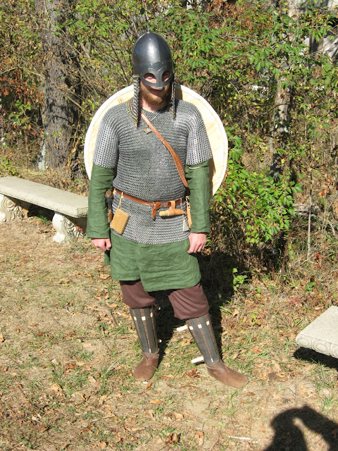 A Medieval Craftsman: Complete Viking costume