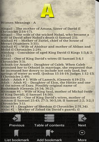 【免費書籍App】Bible Women with Meanings-APP點子