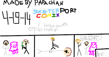 Sketchport Comix: Episode 6 Hobo saves the day!