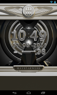 Digi Clock Widget Iron Sun - náhled