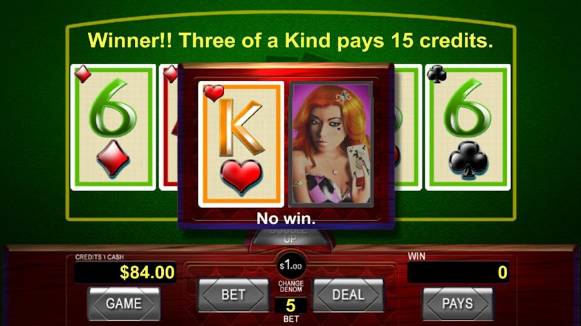 Jokers Crown Video Poker Screen 3