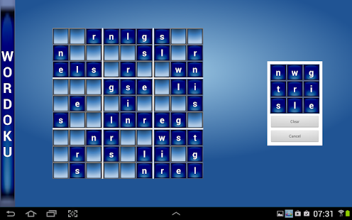  Wordoku  
