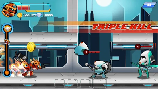 Screenshot 4 for Robo Avenger 1.5.8 MOD APK Unlimited Money