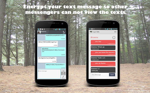 Encrypt Text Messenger SMS