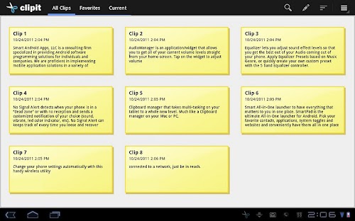 Android application ClipIT Unlock Key screenshort