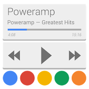 Skin for Poweramp v2 Now/Card UI