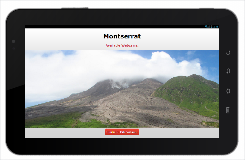 VCams - Volcano Webcams Screen 3