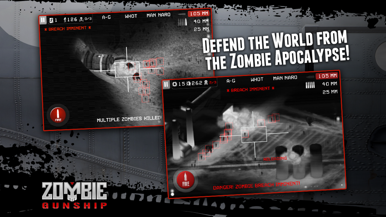    Zombie Gunship- screenshot  