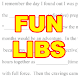 Fun Libs - a Mad-Libs game