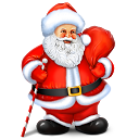 Santa Claus Live Wallpaper mobile app icon