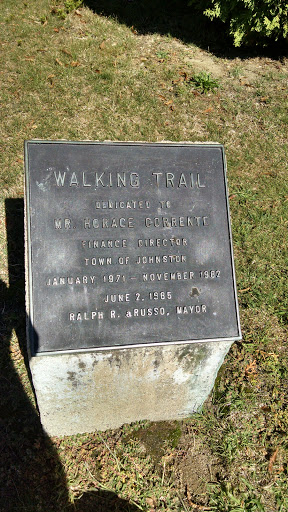 Walking Trail Dedication Plaque