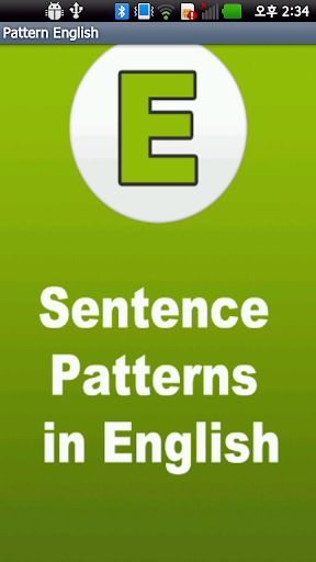 Sentence Patterns in English