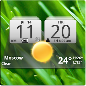 MIUI Digital Weather Clock logo