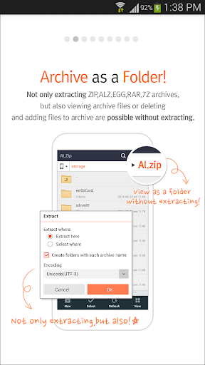 ALZip – File Manager & Unzip & Archive 1.3.9.6 screenshots 1