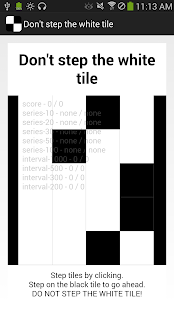 Lastest Don't step the white tile APK