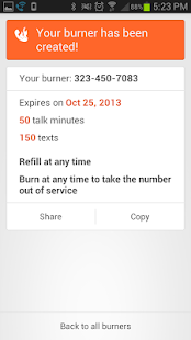 Burner - Free Private Number - screenshot thumbnail