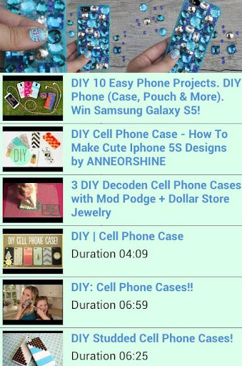 DIY Cell Phone Cases