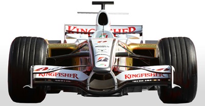 Force India, F1, car, sport car, auto sport, kingfisher, white, picture, photo, formula one, red
