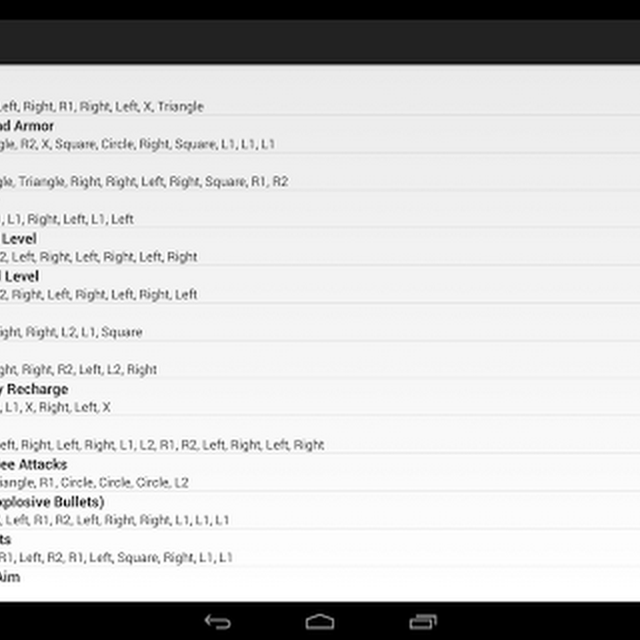 Kode Cheat Gta Ben 10