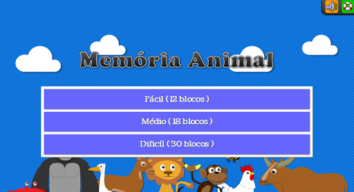 Memória Animal - Infantil