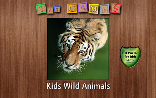 1st Games Kids Wild Animals