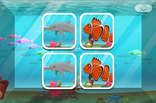 Memory Game Kids: Underwater