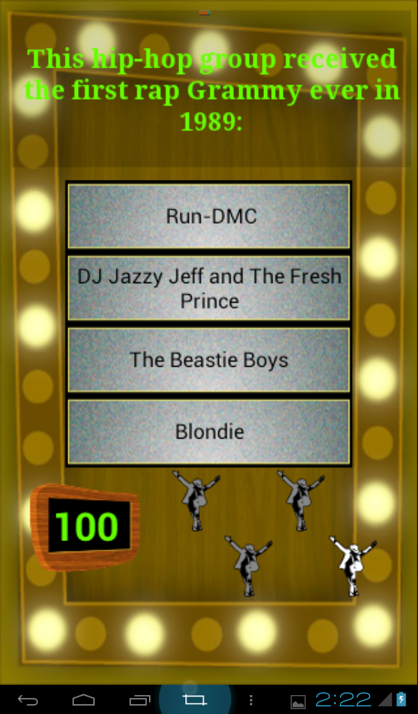 80s Music Trivia Screen 2