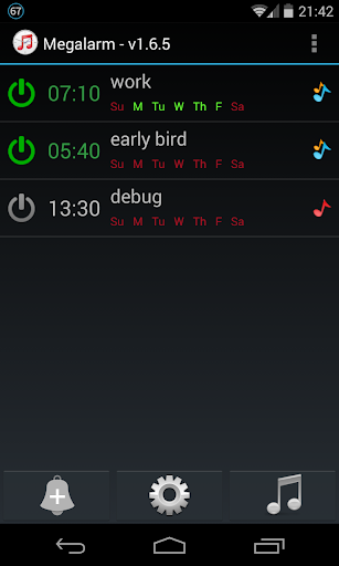 Music Alarm Megalarm