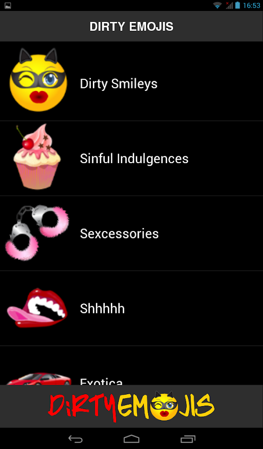 Dirty Emojis - screenshot