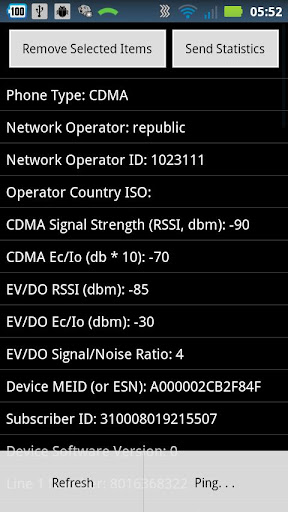 ConnectionStats Network Stats