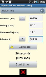 Gamma Ray Calculator