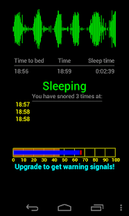 Stop snoring detect & warning Screenshots 6