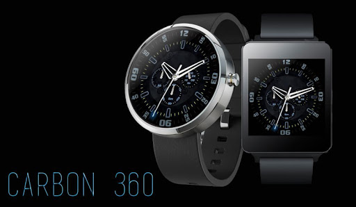 Carbon 360-Watch Face Moto 360