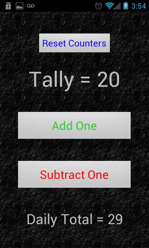    Simple Tally Counter- screenshot  